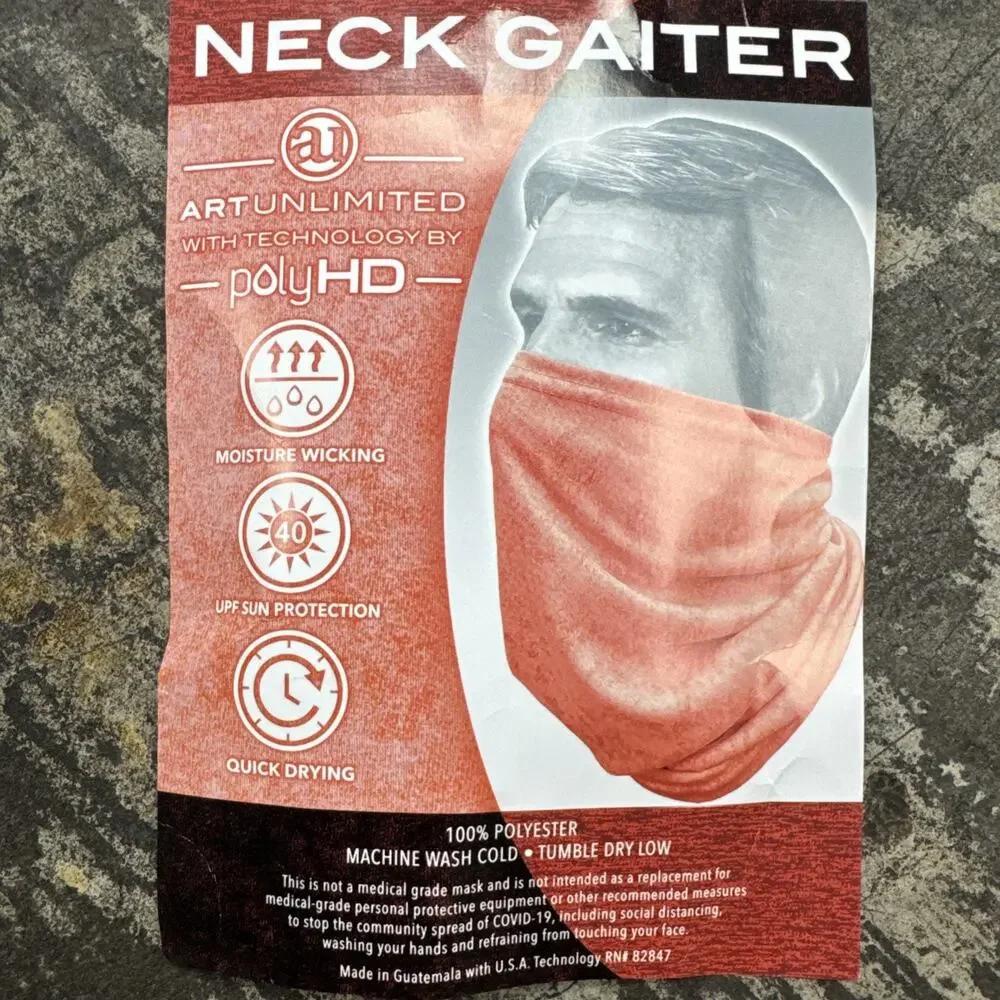 Poly HD- Neck Gaiter Mask 3pk MSRP $9.99 Each